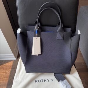 BNWT Rothy's The Handbag in Midnight Navy